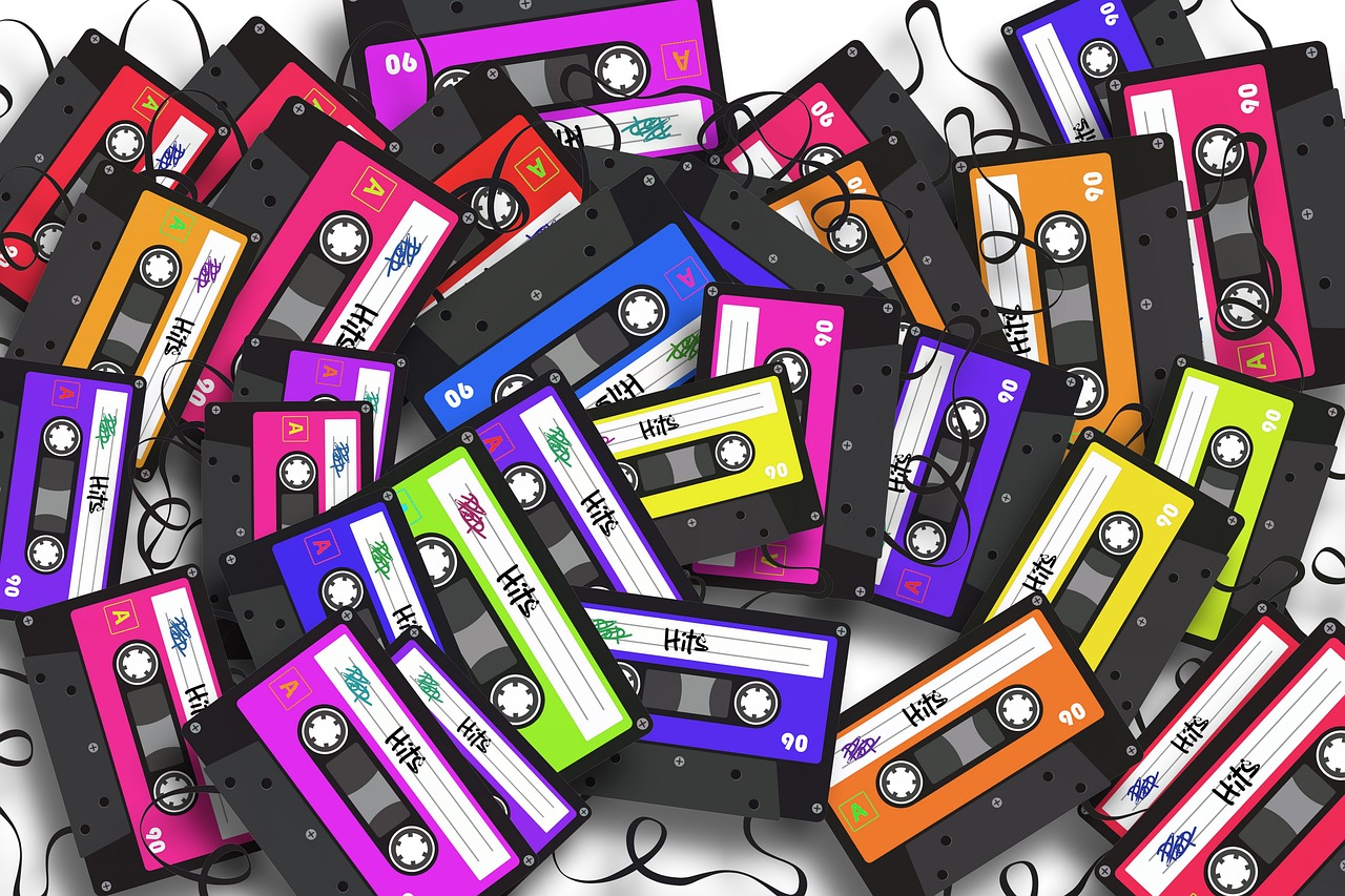 cassette, lots, record, graphics, symbol, 80s, group, cassette recorder, audio cassette, magnetic tape, music, audio, retro, cassette, 80s, 80s, 80s, 80s, 80s