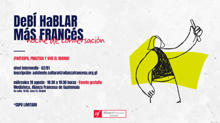TALLER | DEBÍ HABLAR MÁS FRANCÉS, NOCHE DE CONVERSACIÓN
