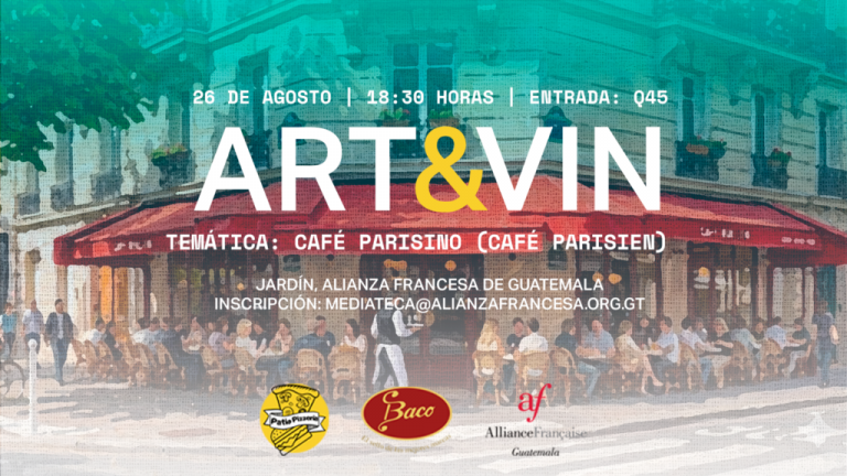 TALLER | ART&VIN | TEMA: CAFÉ PARISINO (CAFÉ PARISIEN)